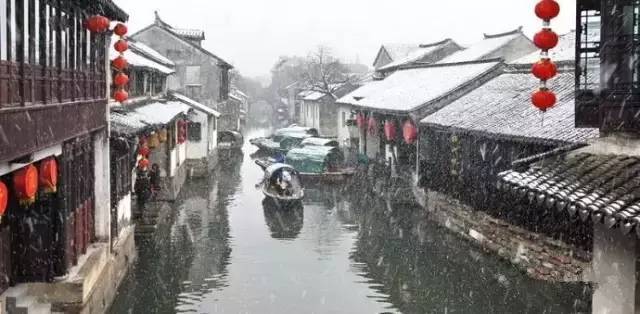 中国最美十大古镇下雪了，美到令人心醉_5