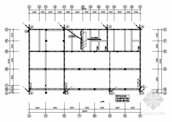 六层一梯三户图纸资料下载-某市高中学生教师公寓楼电气图