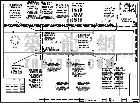 市政综合管线基础资料下载-某北环路市政管线综合设计图