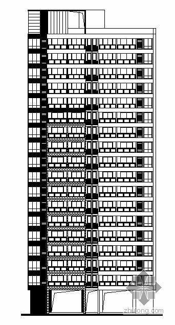 6层旅店建筑施工图资料下载-[广州]某花园小区住宅楼建筑施工图