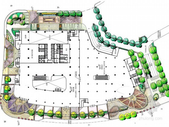 入口广场景观规划设计资料下载-[无锡]广场景观规划方案