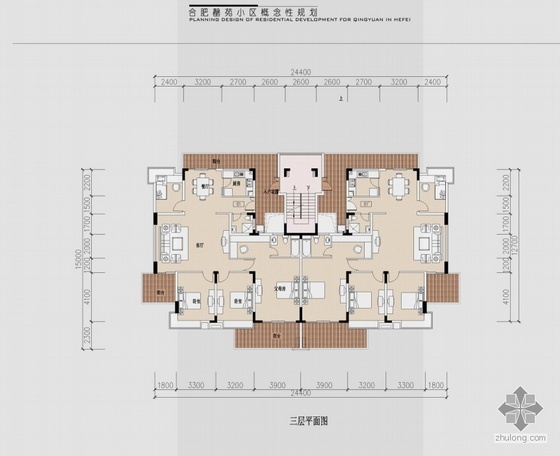 [合肥馨苑]某小区规划及建筑方案文本(含模型照片及效果图)- 