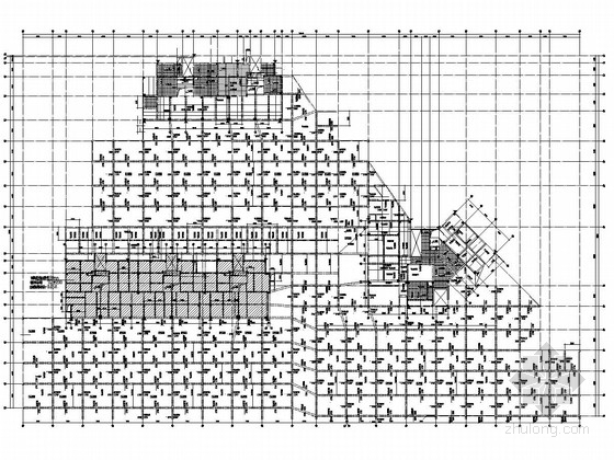 地下室夹层结构施工图资料下载-框剪结构地下室结构施工图