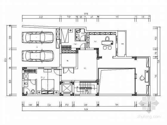 别墅软装现代欧式资料下载-[重庆]现代化新城区三层欧式设计别墅装修图（含效果）