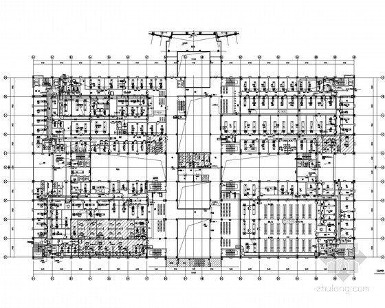 著名建筑施工图纸资料下载-[安徽]三甲医院强电施工图纸（著名设计院）