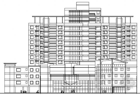 贵州某小高层住宅建筑图资料下载-高层住宅建筑图纸