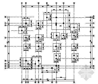 五层别墅结构图纸资料下载-某三层别墅结构图纸