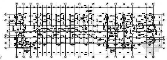 框架教学楼建筑结构图纸资料下载-某3层教学楼结构图纸