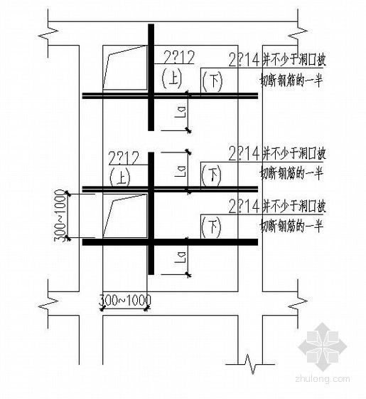 两层框架结构别墅结构施工图（独立基础 2012年）- 