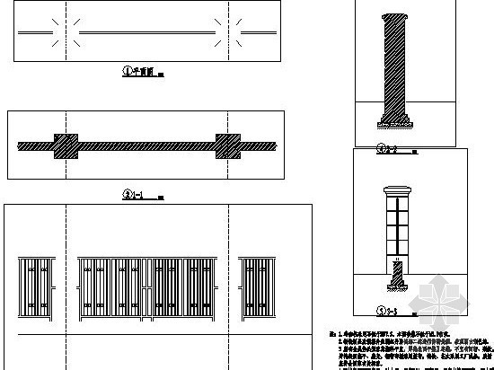 [宜宾]某居住区局部区域景观工程施工图- 