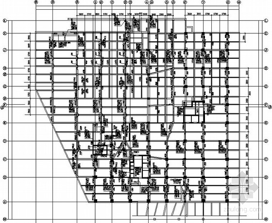 地下室夹层结构施工图资料下载-大厦地下室部分结构施工图