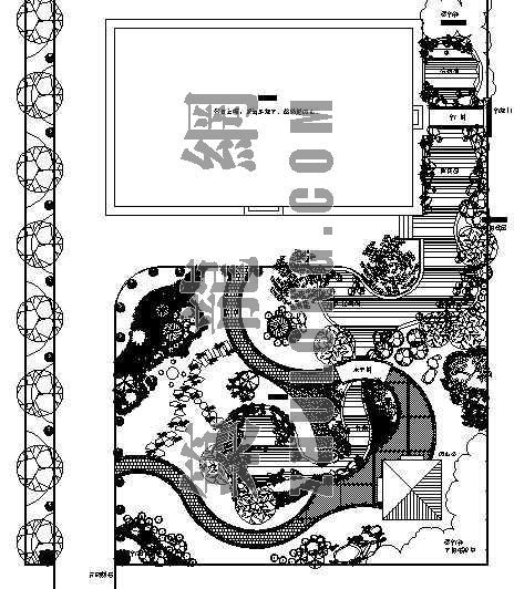 私家别墅园林景观资料下载-某私家别墅的绿化设计