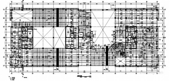 16层科技大厦资料下载-北京某9层框剪科技大厦结构设计图
