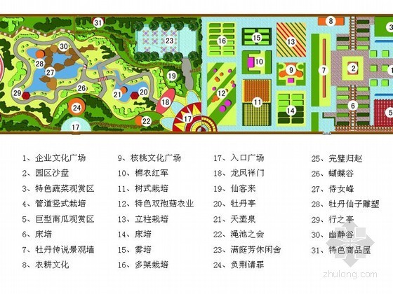 北京农业观光园方案资料下载-农业观光园温室园区景观设计方案