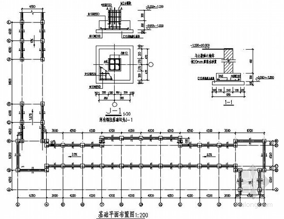 钢结构坡屋顶钢结构资料下载-7度区医院病房楼钢结构连廊结构施工图(局部坡屋顶)