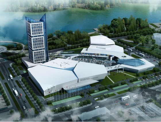 25m跨钢结构宴会厅资料下载-[郑州]会展中心建设项目钢结构工程后评估报告（2014年3月）