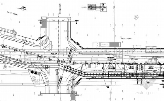 管廊工程现场平面布置图资料下载-[广东]市政工程综合管廊内给排水工程施工图设计17张