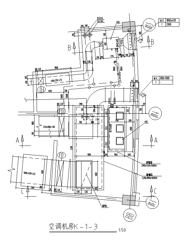 嘉定精品酒店暖通工程施工图（CAD）-详图3