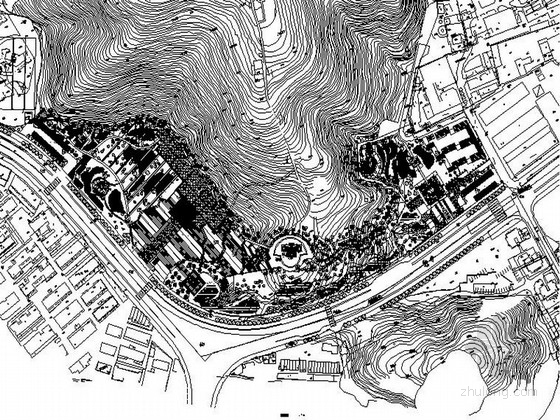 景观设计施工图dwg资料下载-[浙江]城市综合广场景观设计施工图（知名设计院）