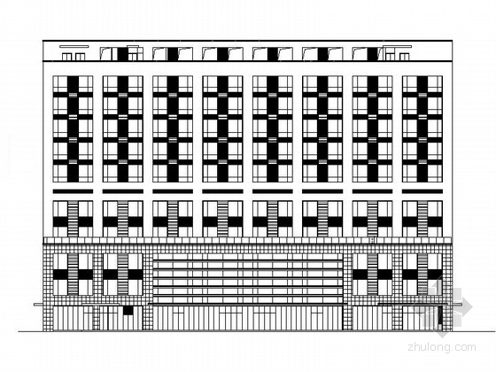 甲级医院方案资料下载-[苏州]大型现代风格甲级医院综合楼建筑施工图（知名设计院 2015年图纸）