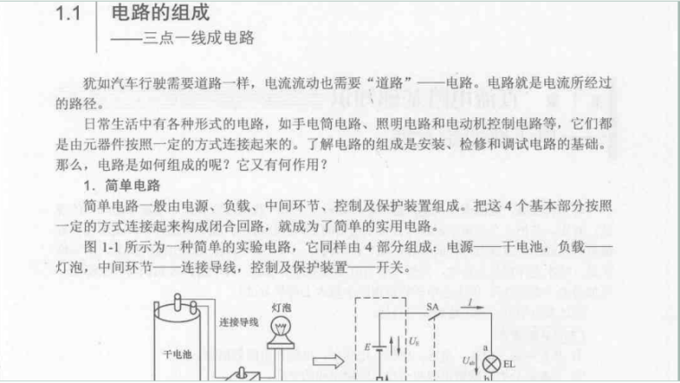 电杆基础设计图资料下载-轻轻松松学电工：基础篇