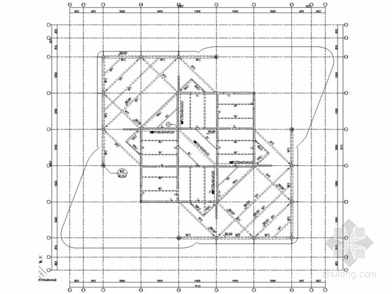 直升机停机坪施工图纸资料下载-64层框架核心筒环带桁架结构甲级写字楼结构施工图（带停机坪 187张图）