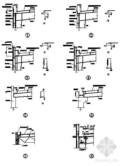 钢结构门工艺节点资料下载-钢结构节点之天沟节点