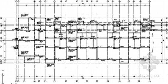 砖混轻钢架住宅施工图资料下载-框架住宅结构施工图