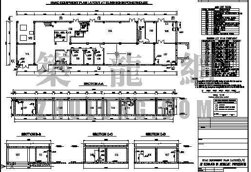 水电站施工计划图资料下载-水电站HVAC图全套