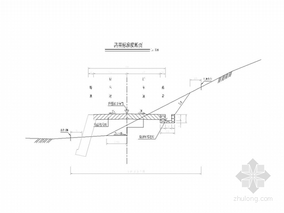 [贵州]双车道二级公路省道改建施工图全套1001张（含路桥涵 设计数据齐全）-终点老路改移路基标准横断面设计图