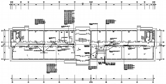 实训楼CAD图资料下载-某职业中学实训楼电气施工图
