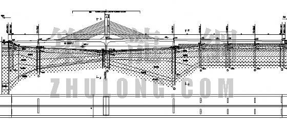 三塔双索面斜拉桥图纸资料下载-斜拉桥施工组织设计图纸