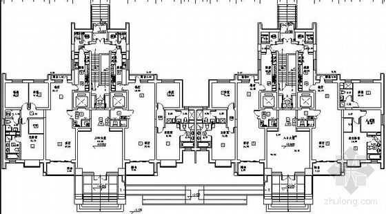 二类住宅电气设计图纸资料下载-沈阳某48层住宅楼电气初步设计图纸