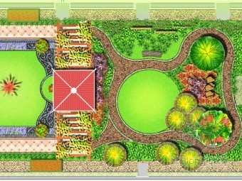 屋顶花园景观设计立面图资料下载-[杭州]某屋顶花园景观设计方案