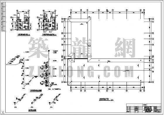 商业设计消防资料下载-江苏某商业楼给排水及消防设计图