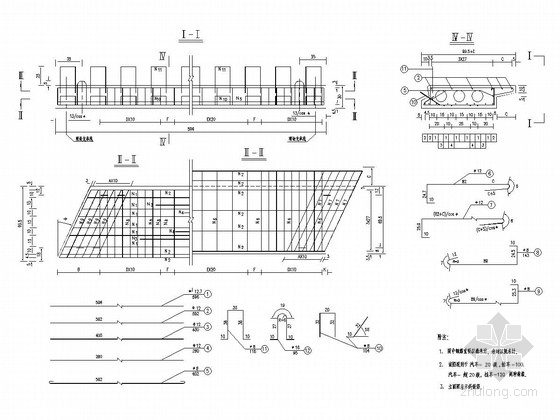 25mT形桥梁设计图资料下载-桥梁6m标准板梁通用设计图（25张）