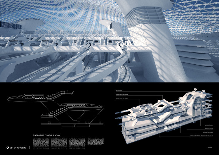 世界前沿：Hyperloop车站设计构想-世界前沿Hyperloop车站构想