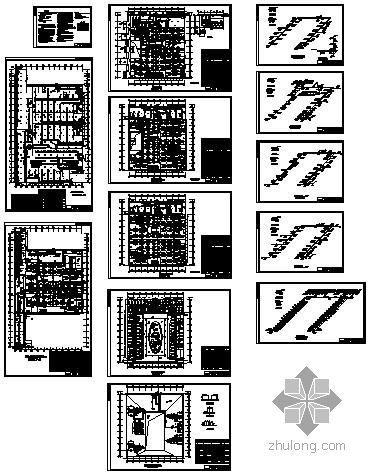 地下超市中央空调图纸资料下载-某地国际大厦中央空调设计全套图
