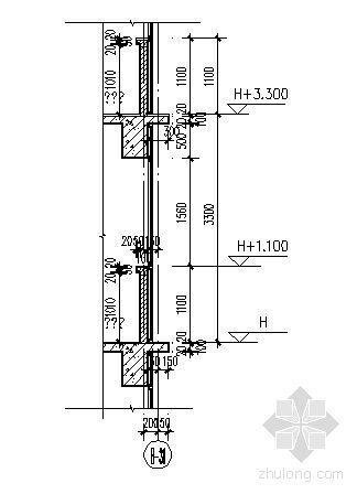 三层建筑墙身大样节点大样资料下载-墙身节点大样一