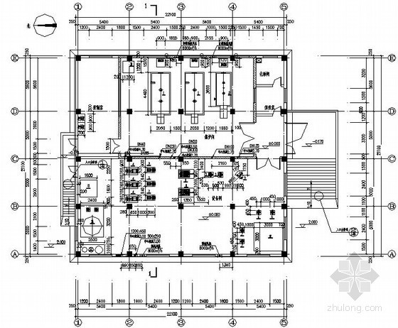7MW锅炉房设计图资料下载-某锅炉房设计图纸