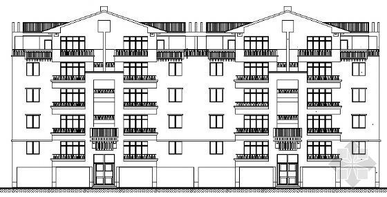 大学公寓建筑施工图资料下载-南方某大学城公寓建筑施工图