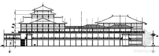 某三层娱乐中心综合楼建筑扩初图-2