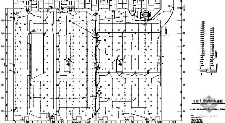 纬地道路设计课程资料下载-某地下车库消防电气课程设计