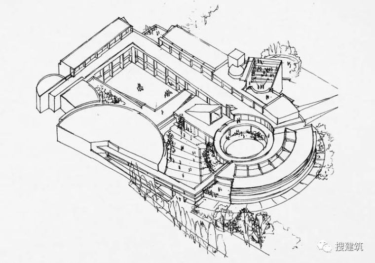 100幅建筑师的草图，手绘更好的表达构思！！_83