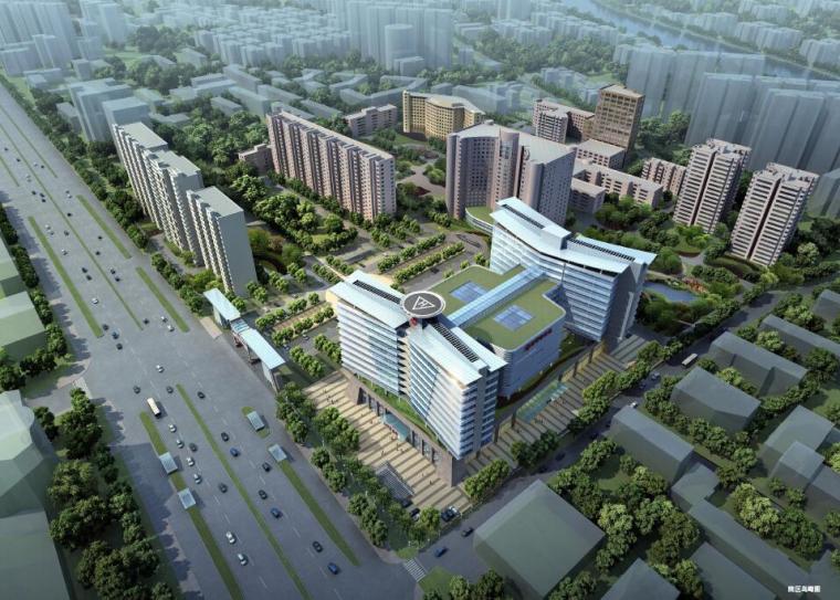 丰县医院建筑设计资料下载-精选5套医院建筑设计cad施工图图纸（效果图+文本+预算）