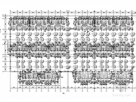 地下车库顶板建筑图资料下载-现浇框架结构体系地下车库结构施工图（含建施）