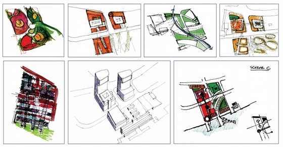 [上海]现代风格沿海码头规划设计方案文本（4个方案 知名设计院）-现代风格沿海码头规划设计方案分析图