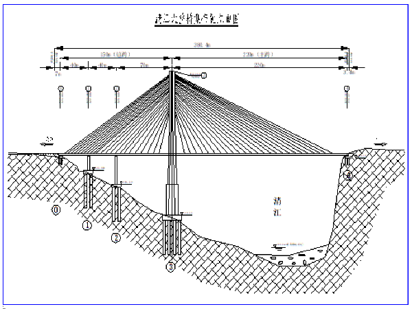 旋挖钻指导性施工组织设计资料下载-清江大桥实施性施工组织设计（75页）