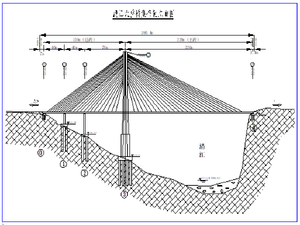 大桥亮化工程施工组织方案资料下载-清江大桥实施性施工组织设计（75页）