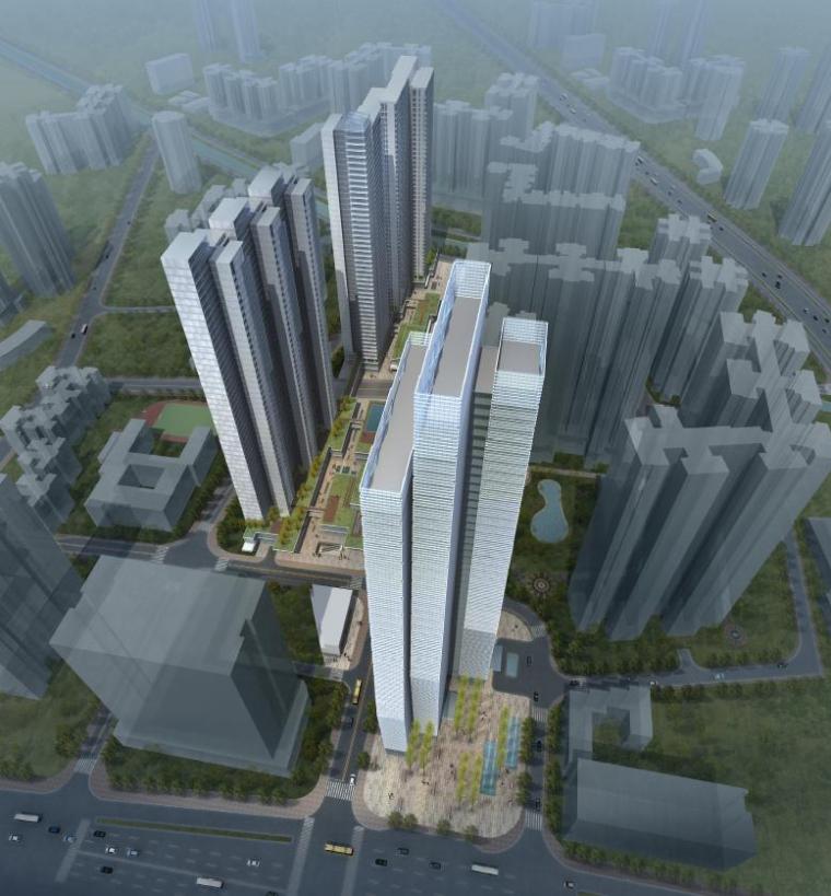 城市综合体设计文本资料下载-[广东]超高层幕墙立面多业态城市综合体建筑设计方案文本
